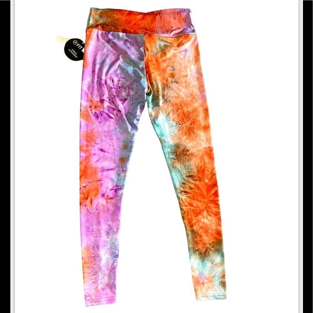 Fit in Casual Activewear tie dye leggings